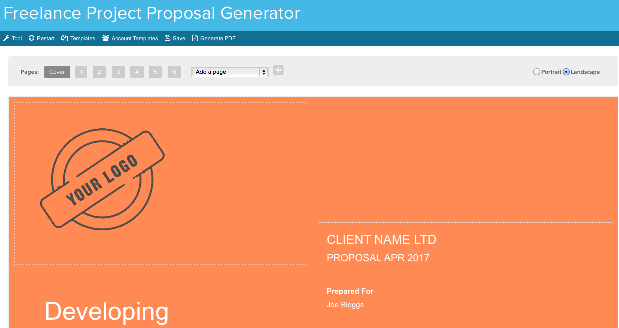Freelance Project Proposal Generator